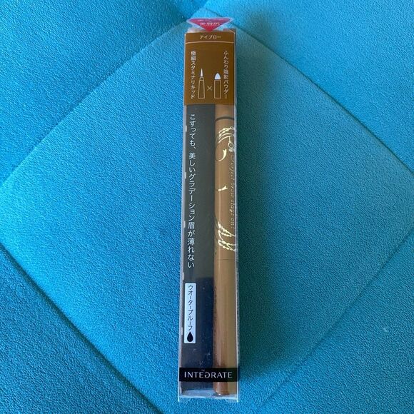 Shiseido INTEGRATE Eyebrow 2 in 1 Liquid & Powder BR721 Light Brown - Rare - Picture 1 of 8